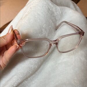Prada Light Pink Transparent Glasses model 17Z-F